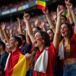 Fan Chants and Rituals at a Football Match