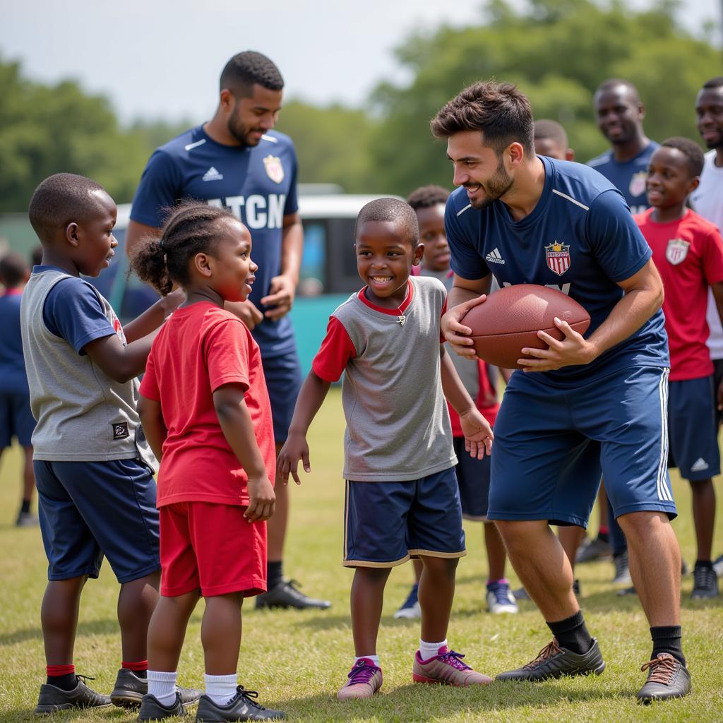 Football Club's Community Outreach Program