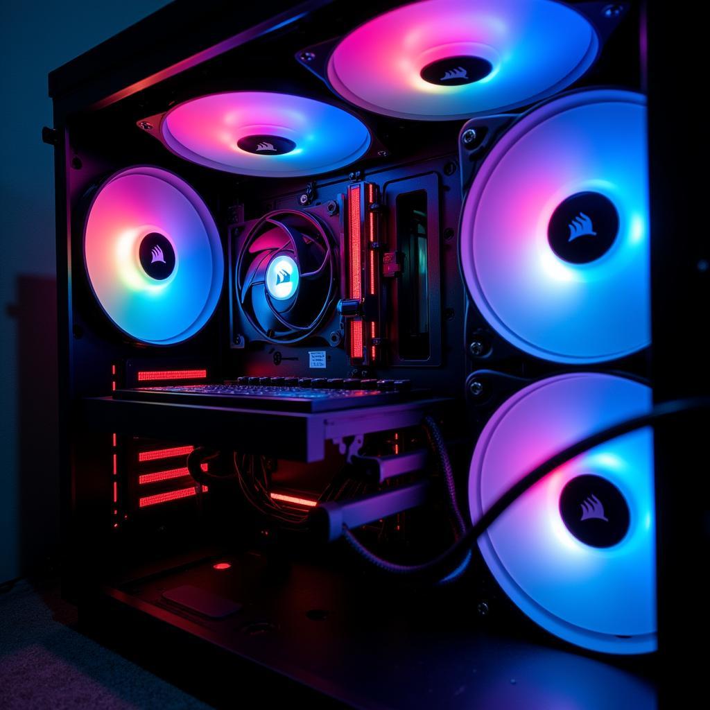 Fan Corsair LED: Performance and Aesthetics