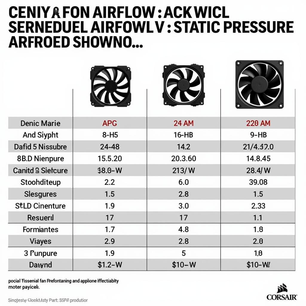 Fan Corsair Performance Comparison