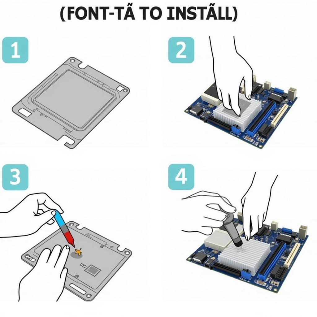 Fan CPU Tròn Đa Năng Cool Storm LED Installation