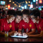 Fan Cứng FB Engaging in Online Discussions