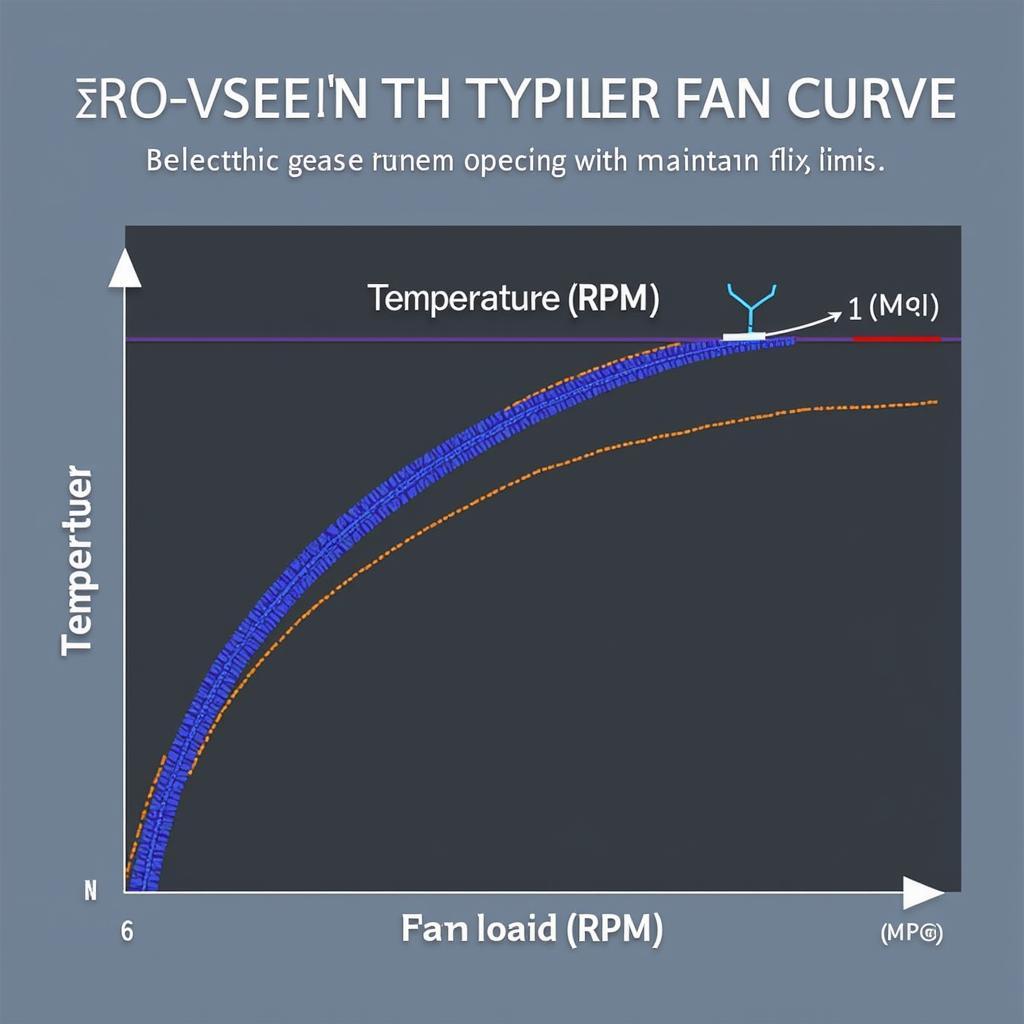 Fan Curve Graph Illustration