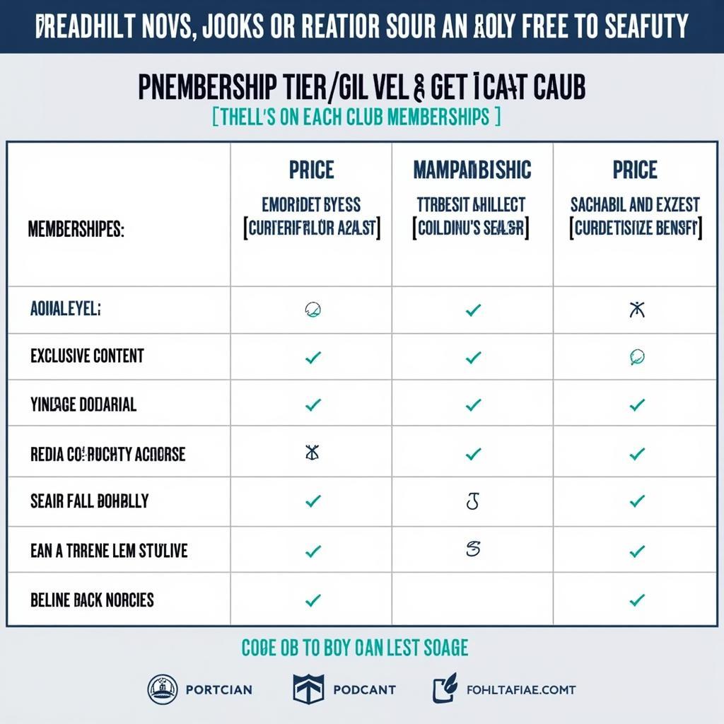 Fan Funding Membership Tiers