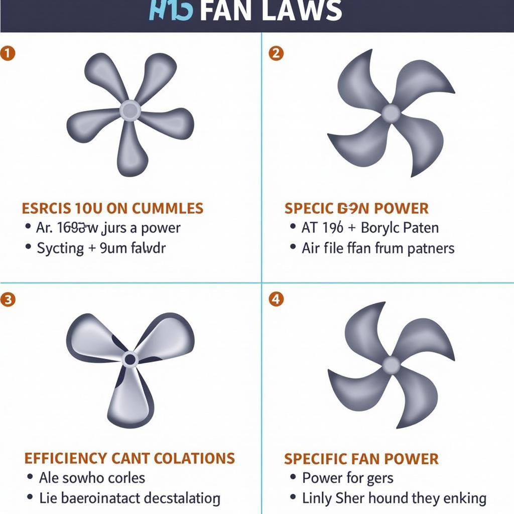 Fan Laws and Formula Cheat Sheet