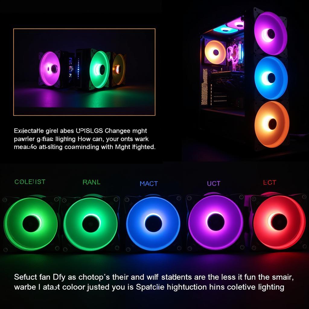 Fan LED Color Options