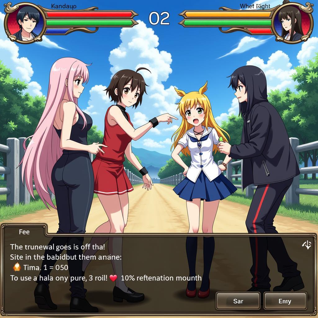 Fan Made Anime RPG Screenshot