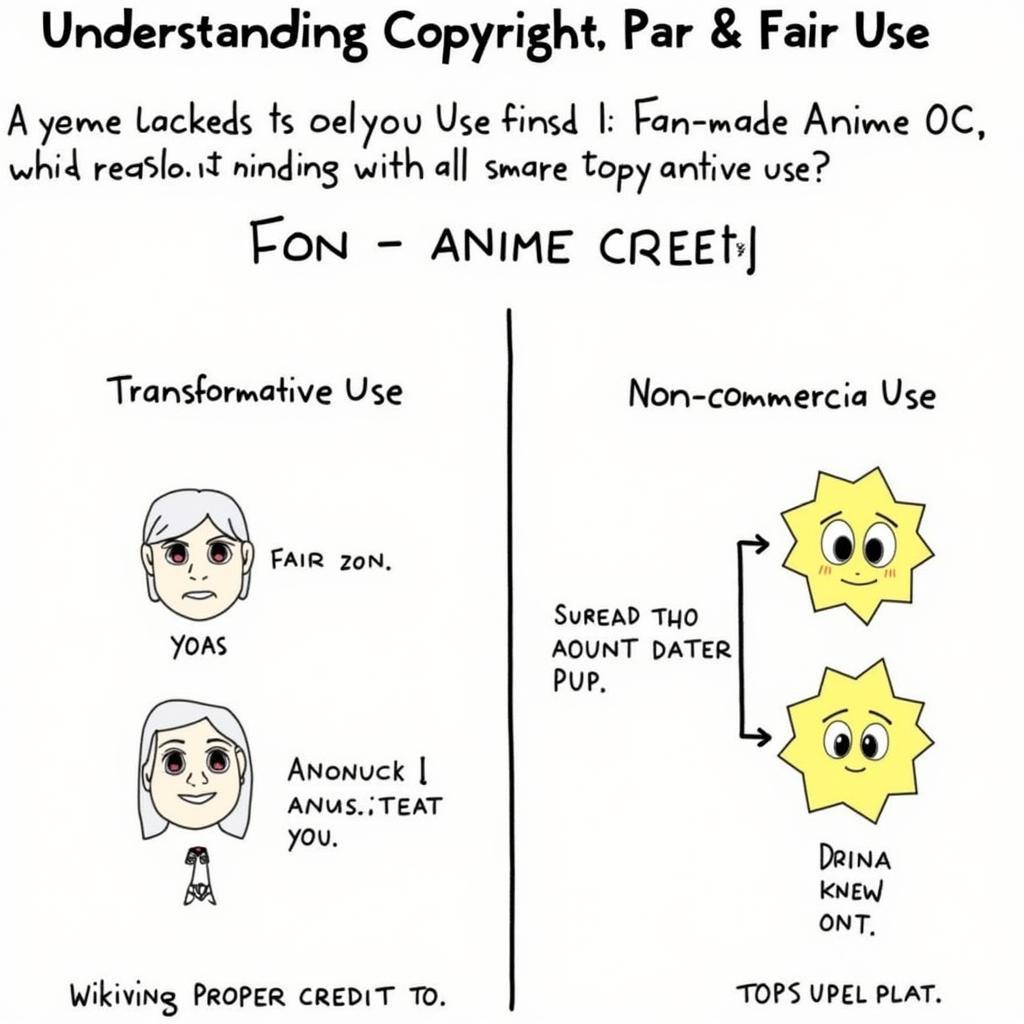 Navigating Copyright and Fair Use for Fan Made Anime OC