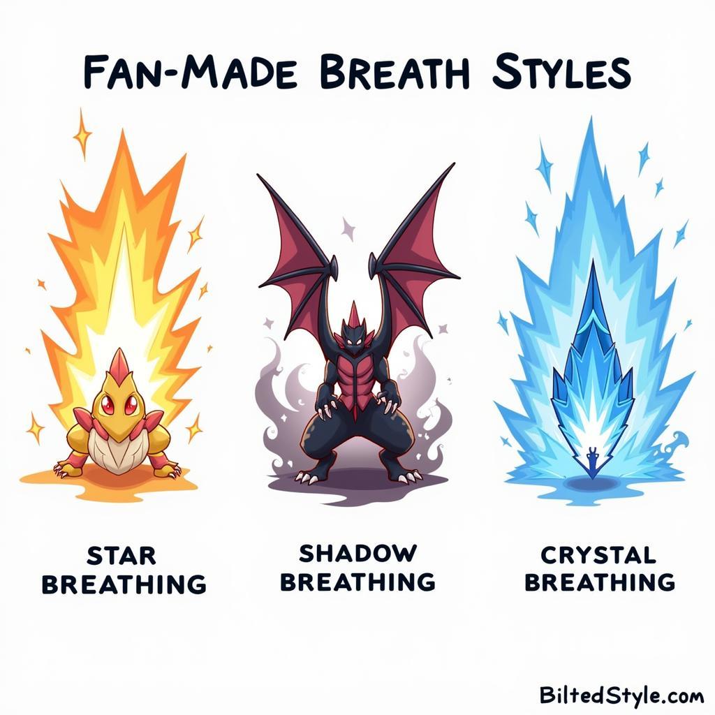 Demon Slayer Fan-Made Breath Style Examples