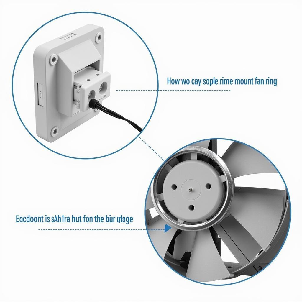 Example of a Fan Mounting Ring