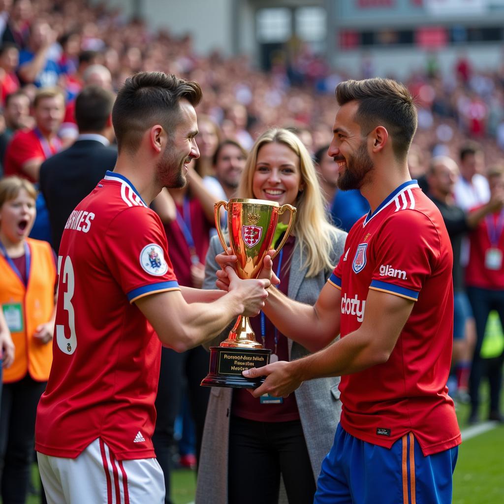 Fan of the Match Award Ceremony