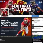 Football Fan Page Cover Template Design Example