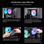 Fan RGB Aigo Installation Guide