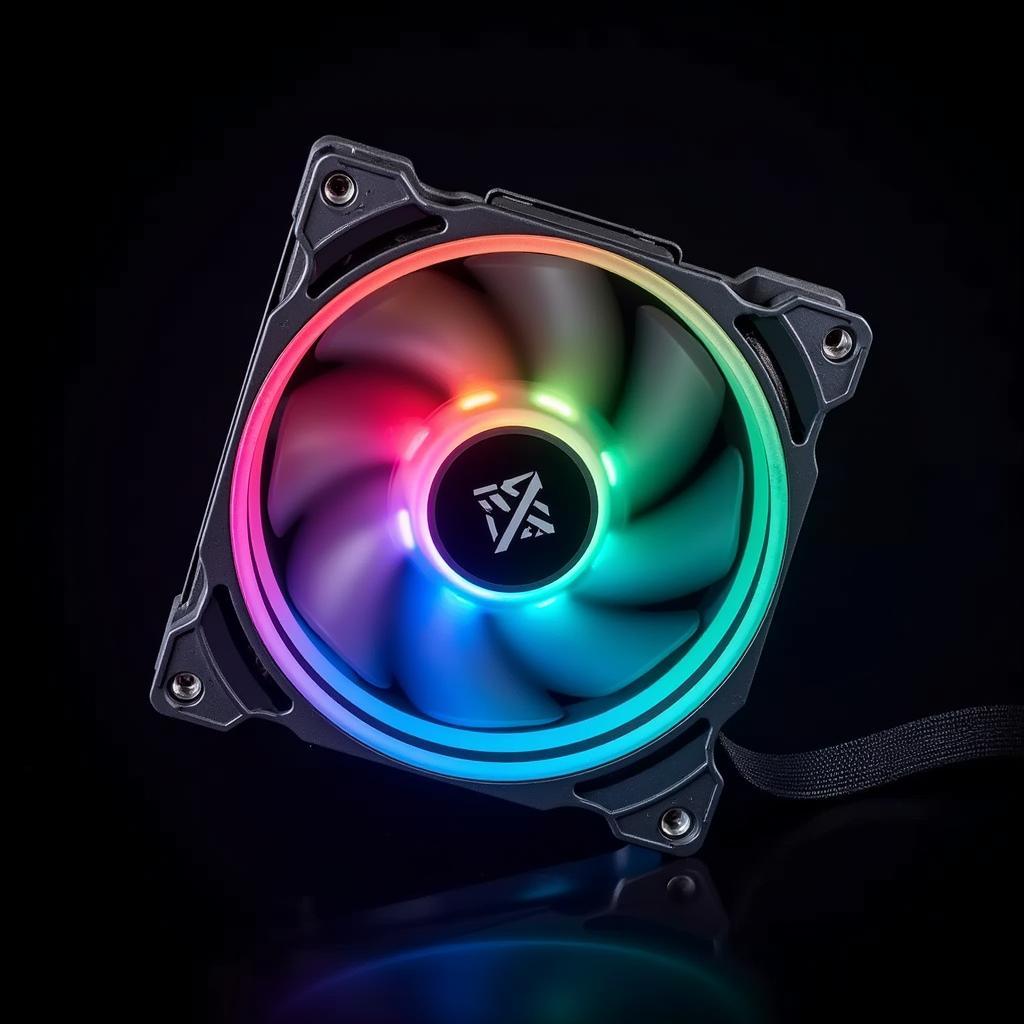 Fan RGB Coolmon Combining Performance and Aesthetics