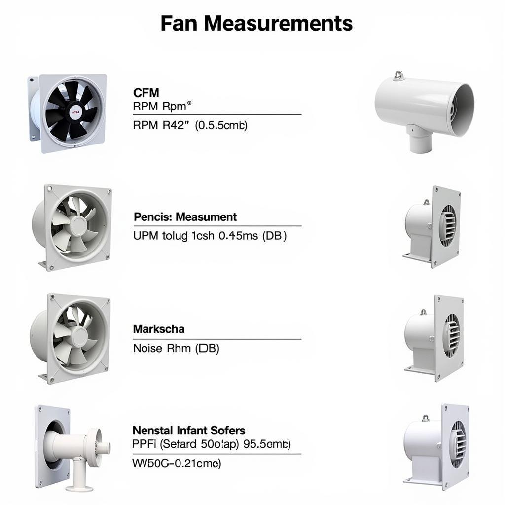 Fan Specifications and Measurements