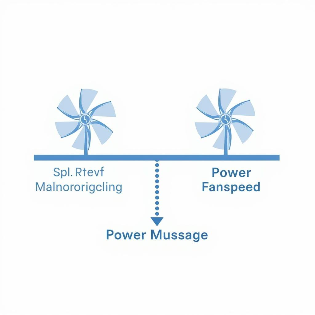 Fan Speed and Power Consumption Chart