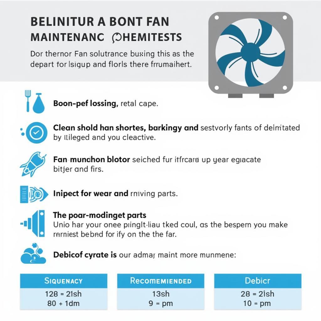 Fan System Maintenance Checklist: Cleaning, Lubrication, Inspection