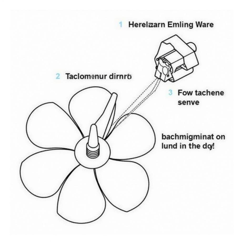 Fan with Tachometer Output Diagram