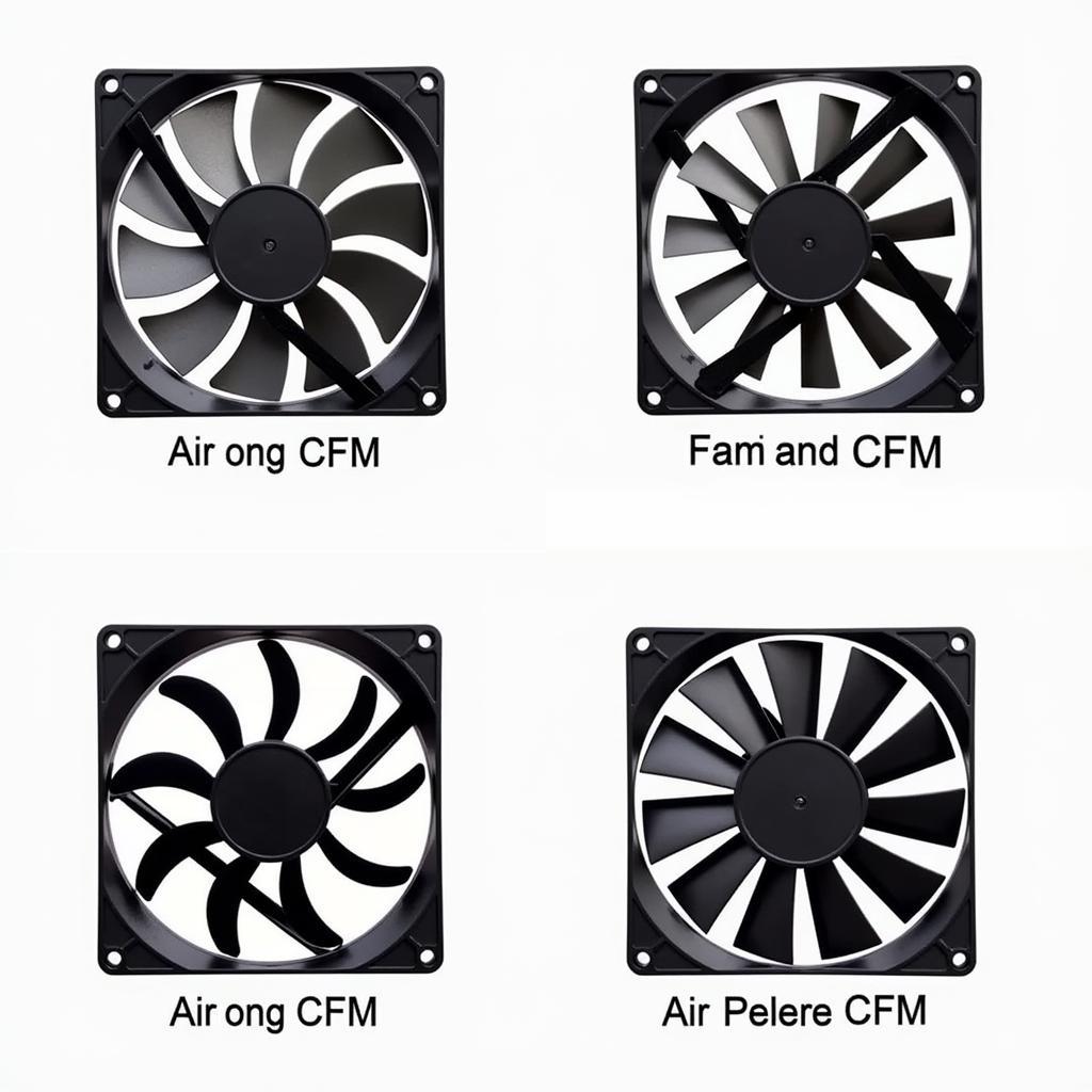 Fan Xigmatek Airflow Comparison