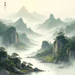 Fan Zeng Landscape Painting