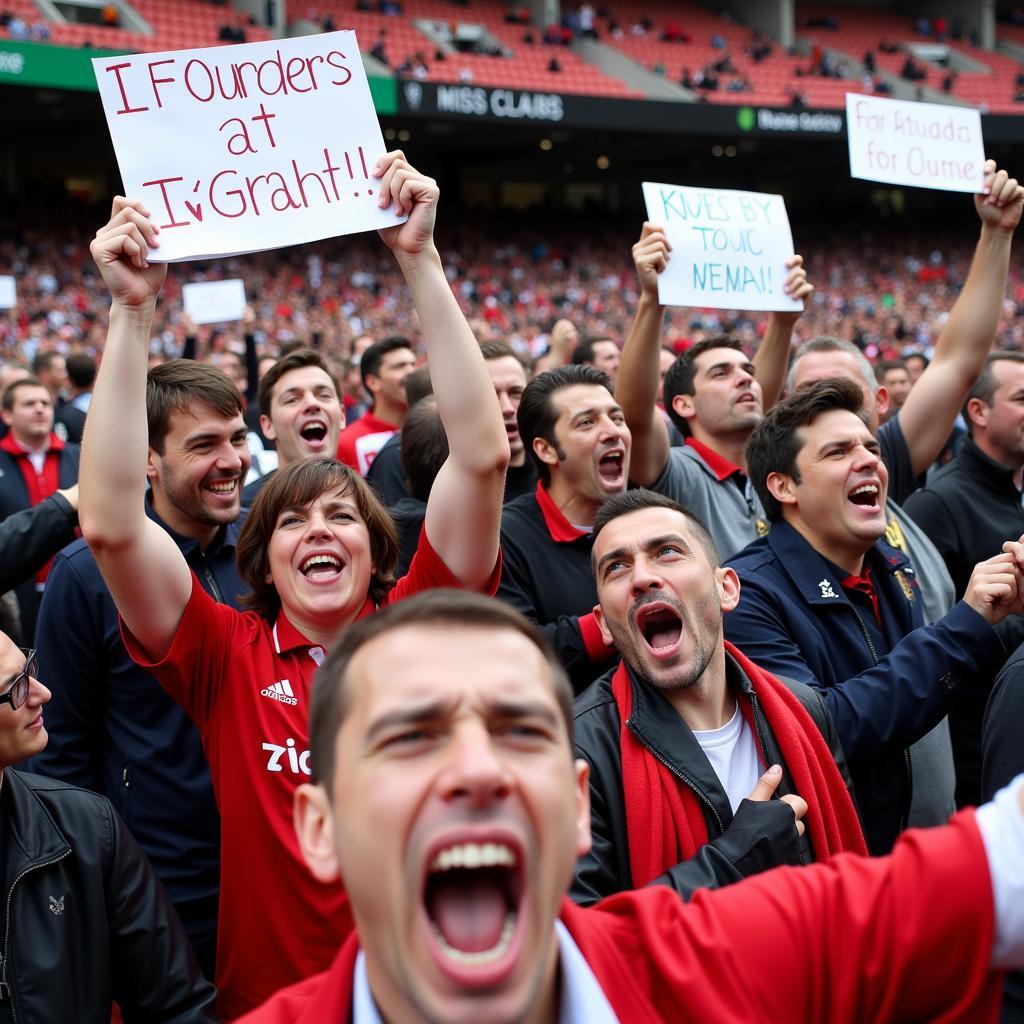 Fans Protesting Club Ownership