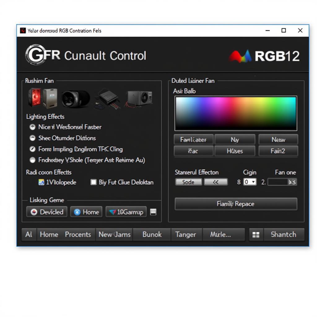 Controlling FGR Force 12 LED Fan RGB Lighting via Software