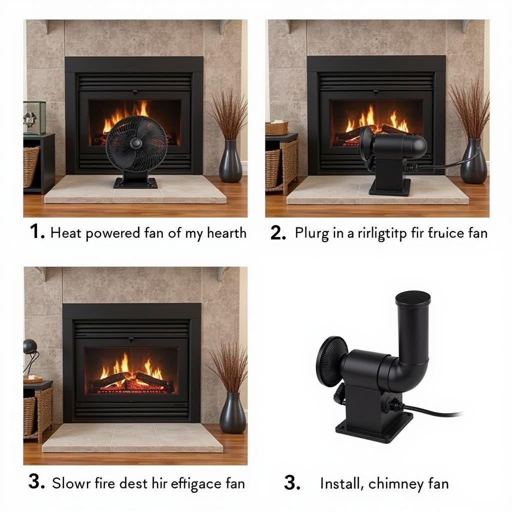 Installing Different Types of Fireplace Fans