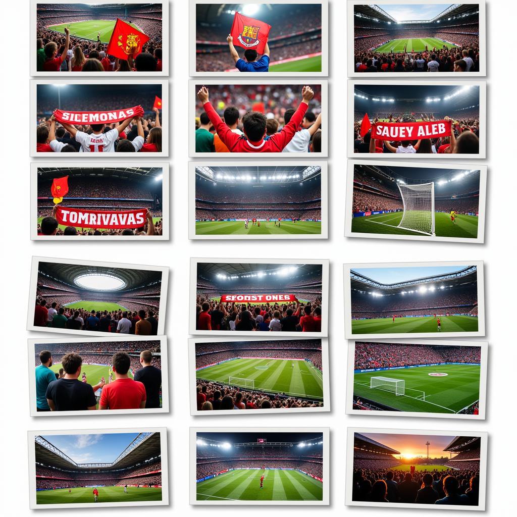 Football Fans in Stadium Flashcards