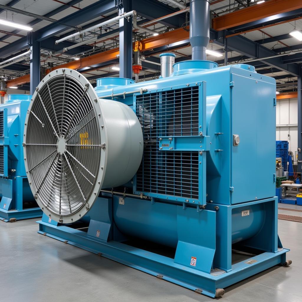 Flexxaire Fan Used in Industrial Cooling System