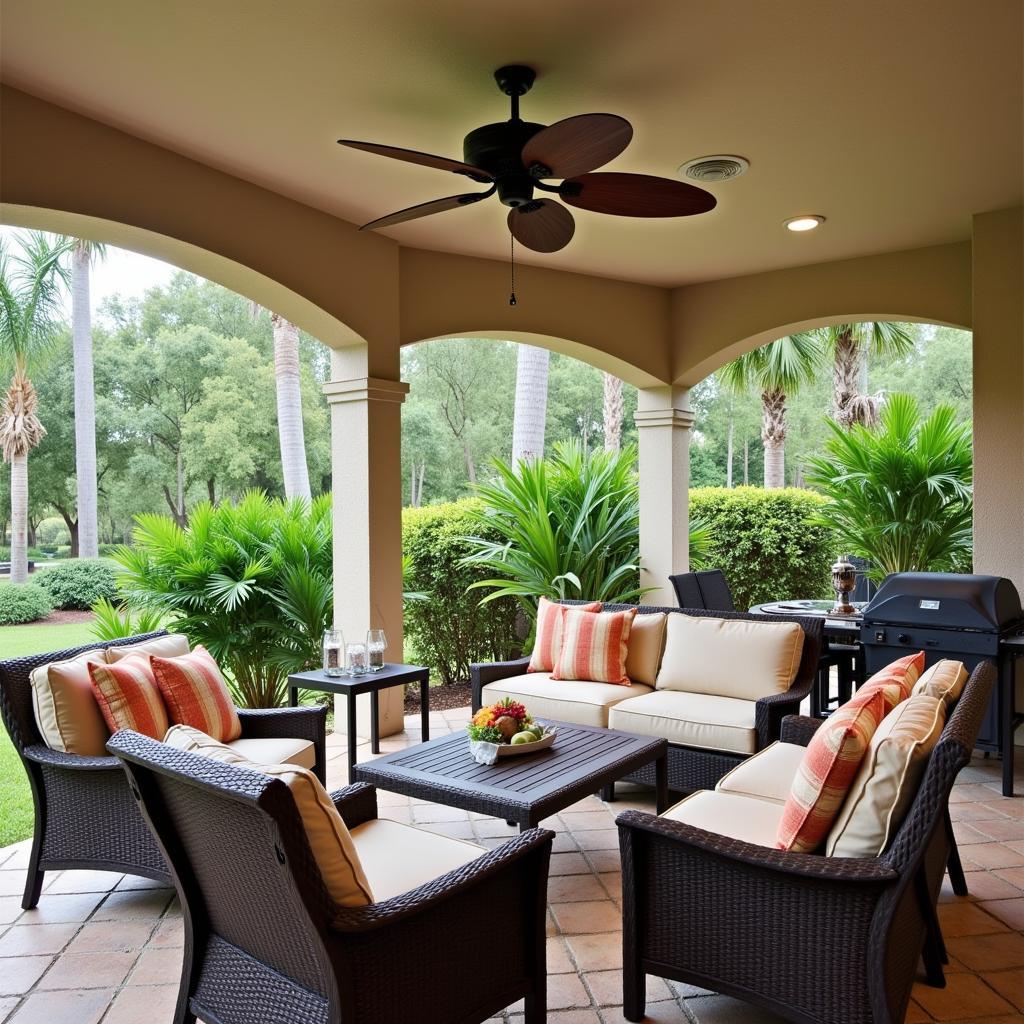 Outdoor Patio Ceiling Fans in Florida