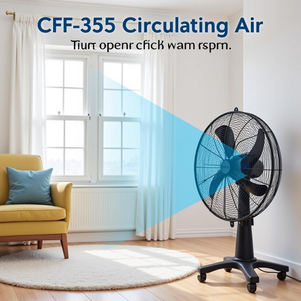 FM 355 Fan in Action