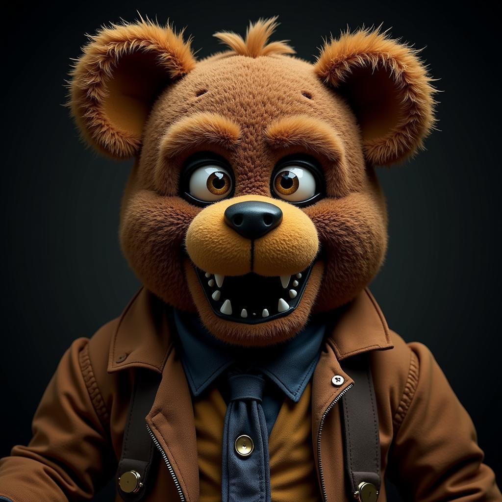 FNaF Fredbear Realistic Depiction Fan Art