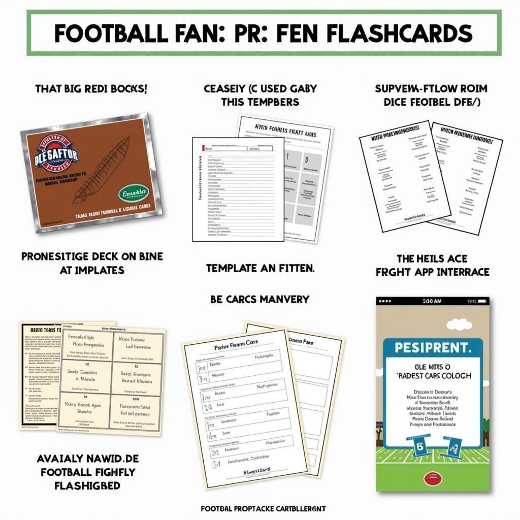 Football Fan Flashcard Resources