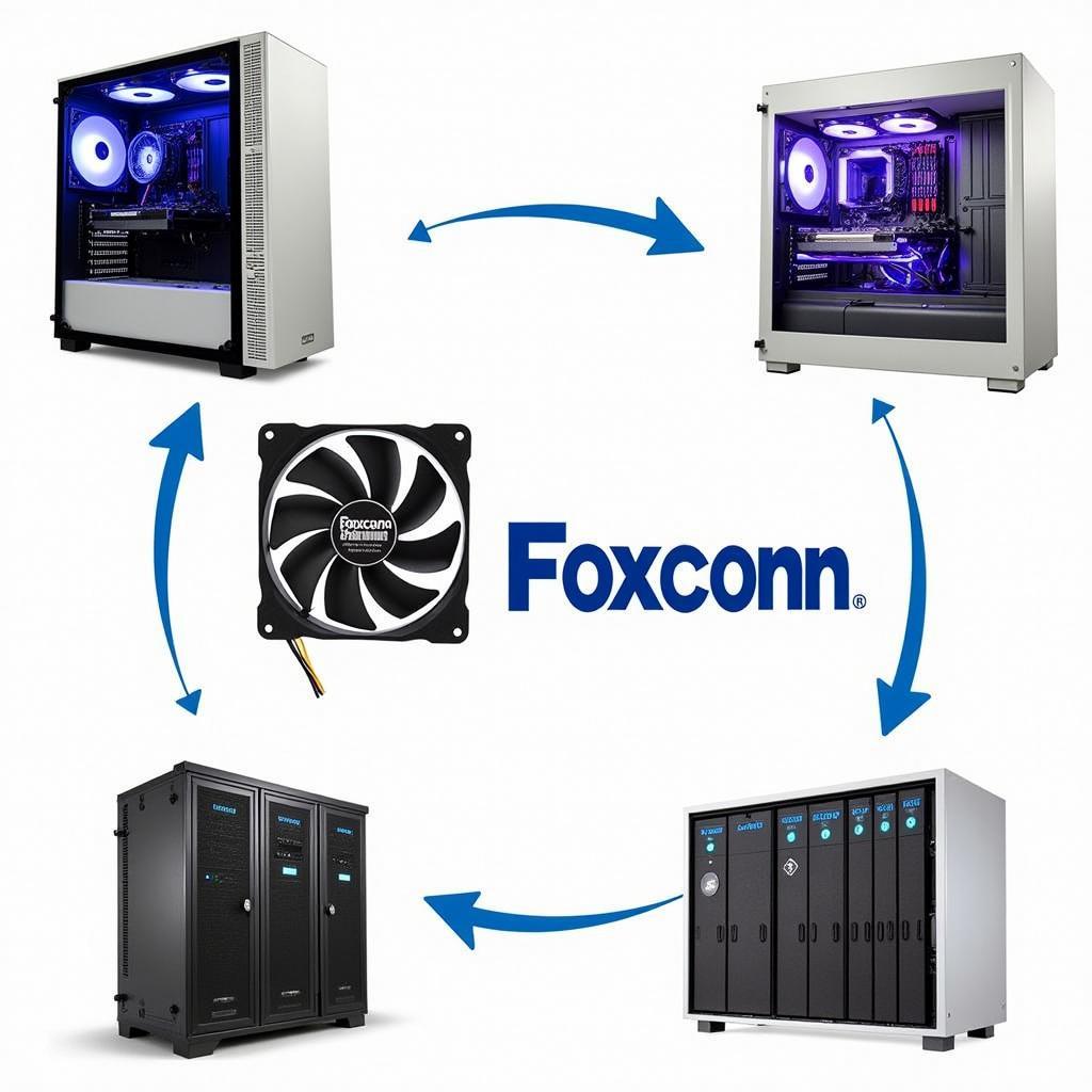 Various Applications of Foxconn 120mm Fans