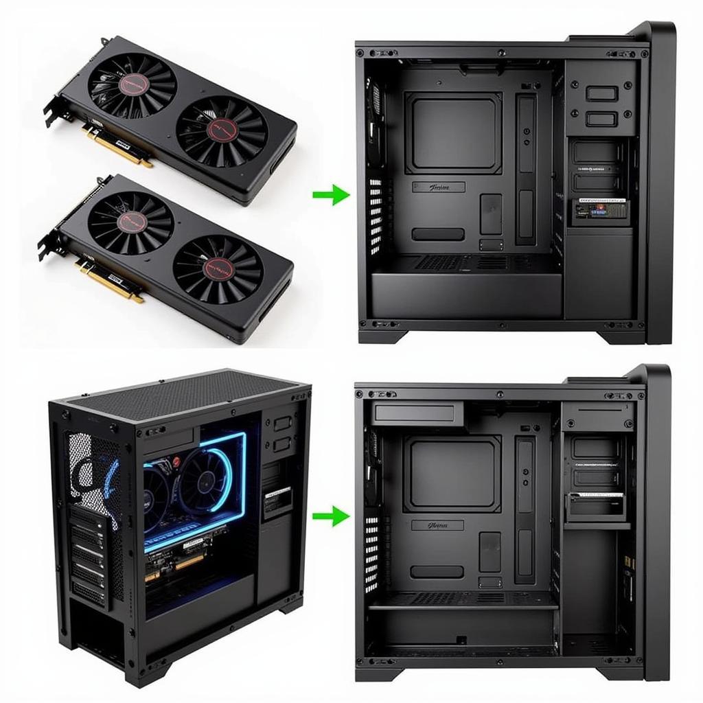 Galaxy GTX 750 OC 2-Fan Installation in a PC Case