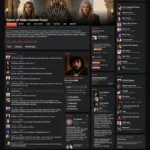 Thriving Game of Thrones Fan Page Community