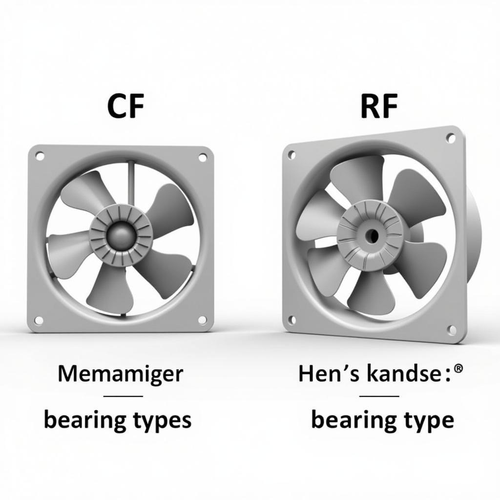 Comparing Deepcool Gammaxx GT CF and RF Fans