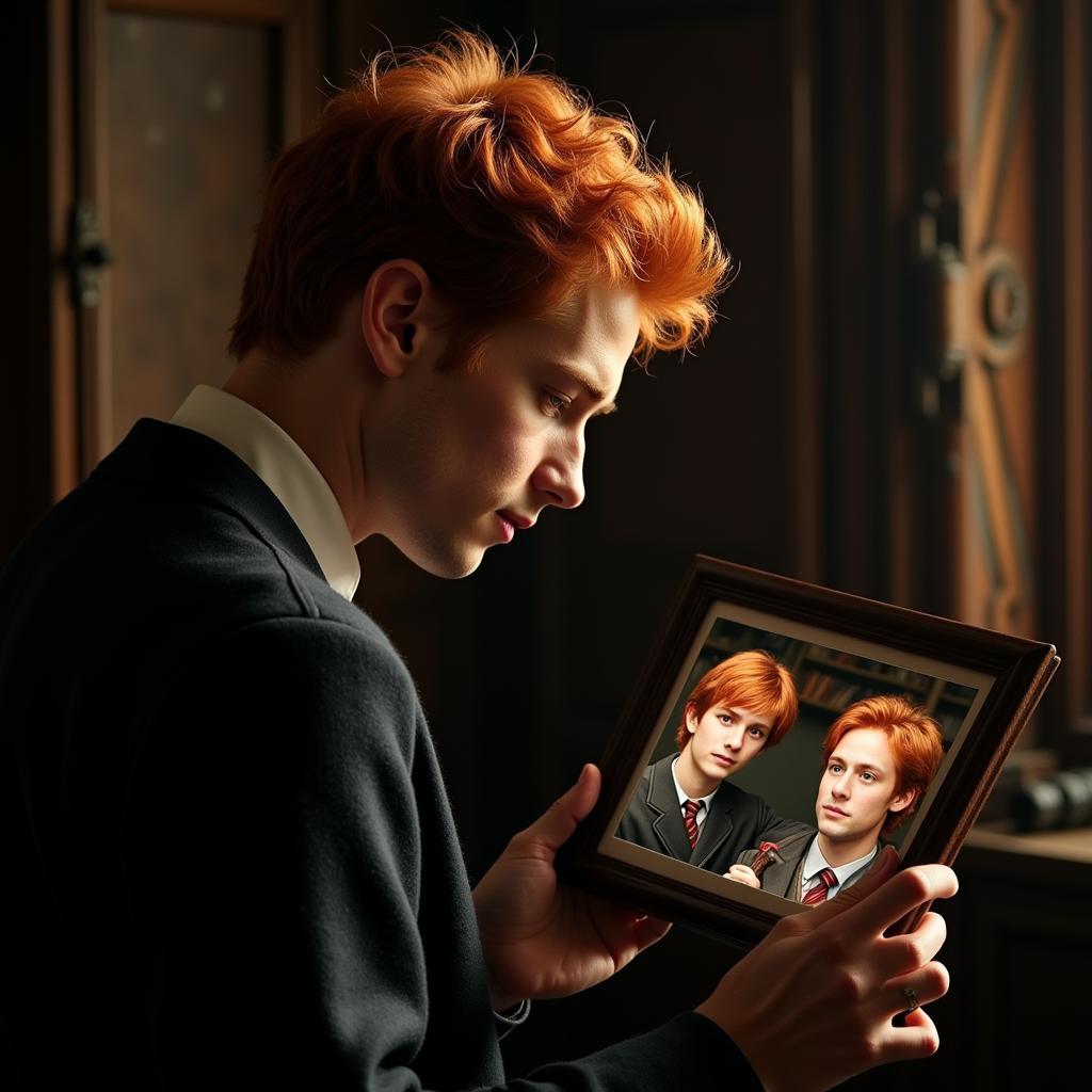 George Weasley Remembering Fred