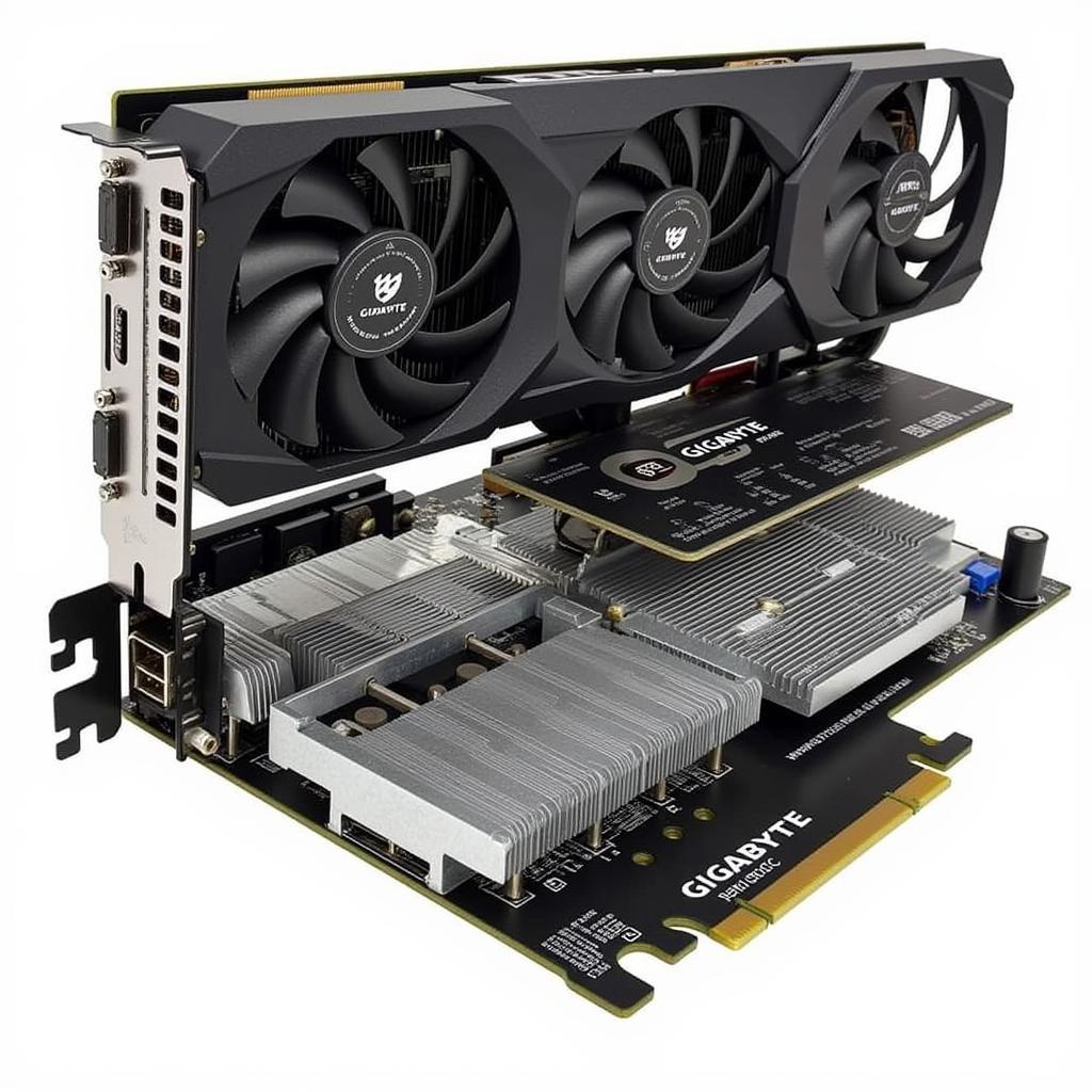 Gigabyte GTX 1060 6G Giga OC Dual Fan Cooling System