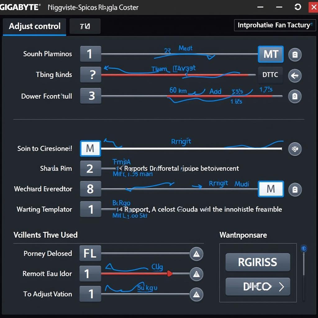 Gigabyte SIV Fan Control Interface