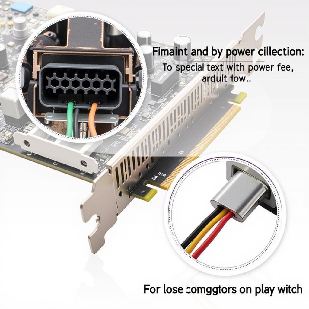 Graphic card fan power connector inspection