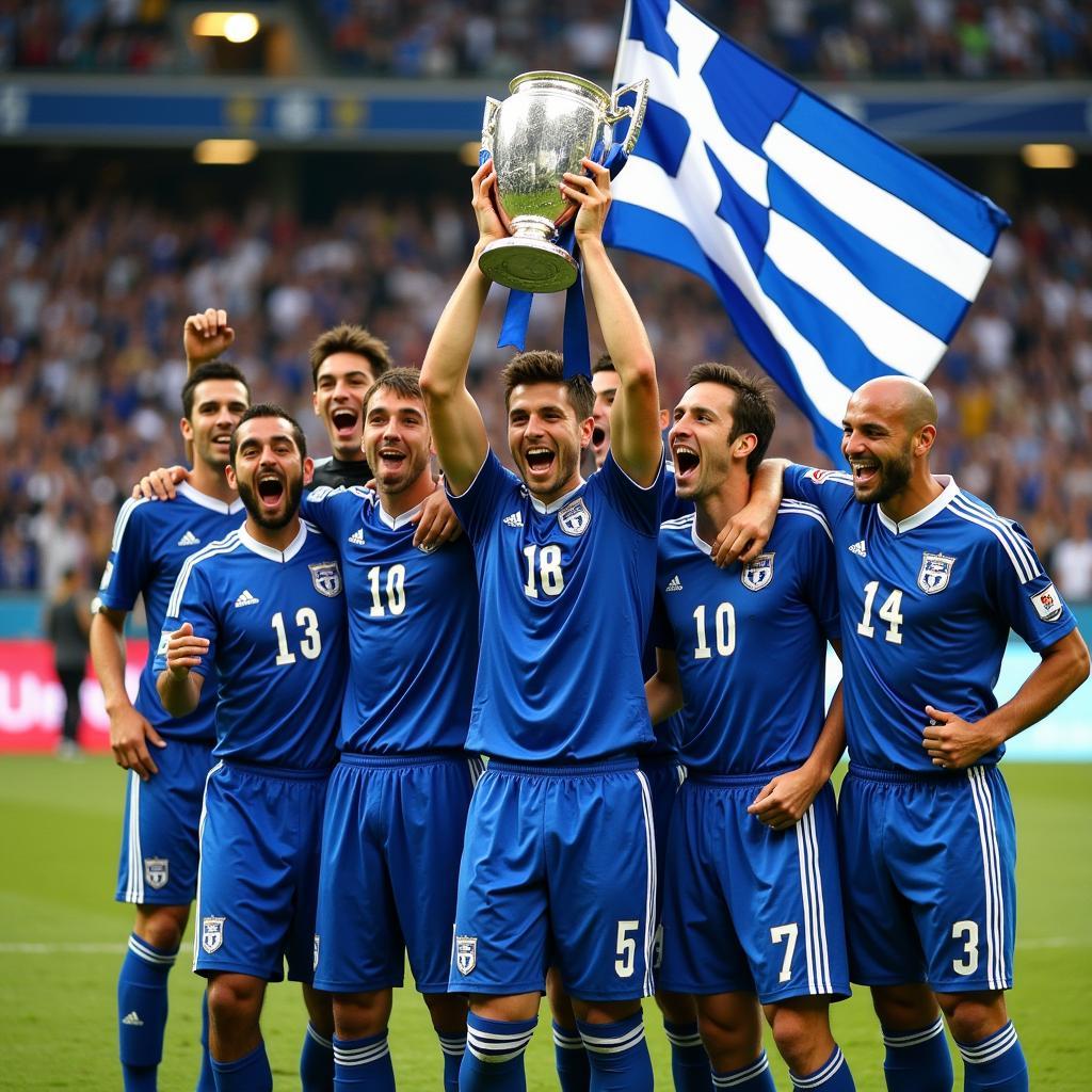 Greek National Team Euro 2004 Victory