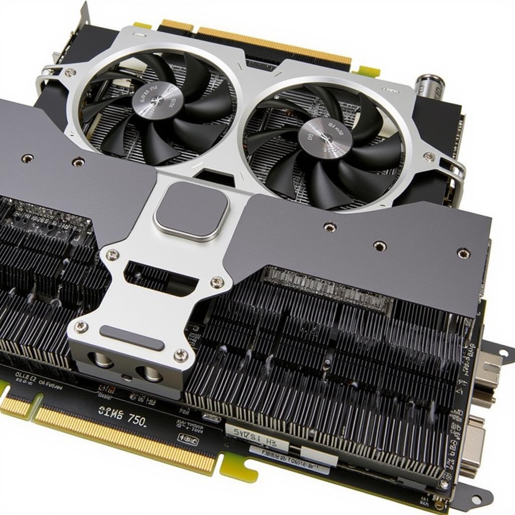 GTX 750 Ti Dual Fan Cooling System