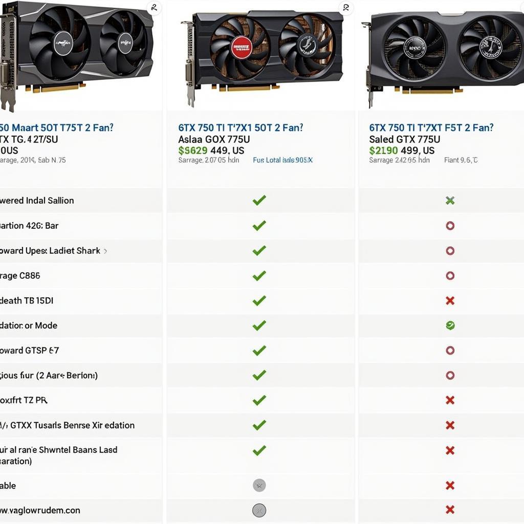 GTX 750 Ti 2-Fan Price Comparison