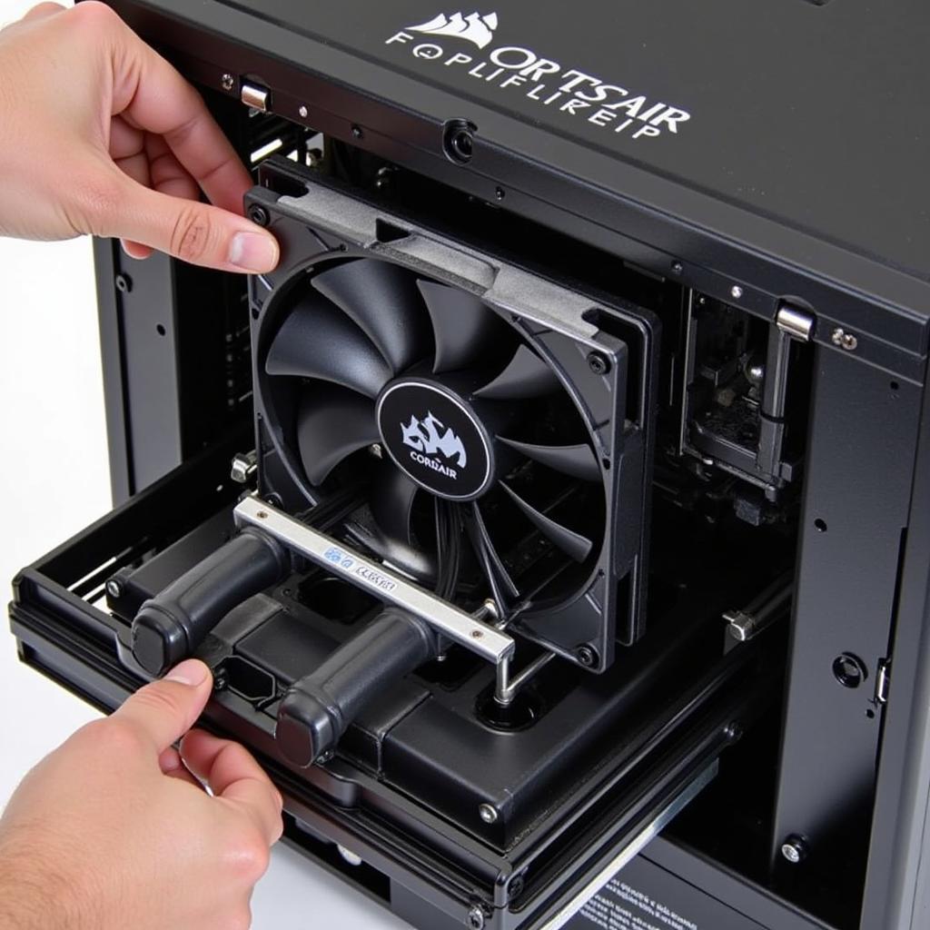 Corsair H70 Dual Fan Installation