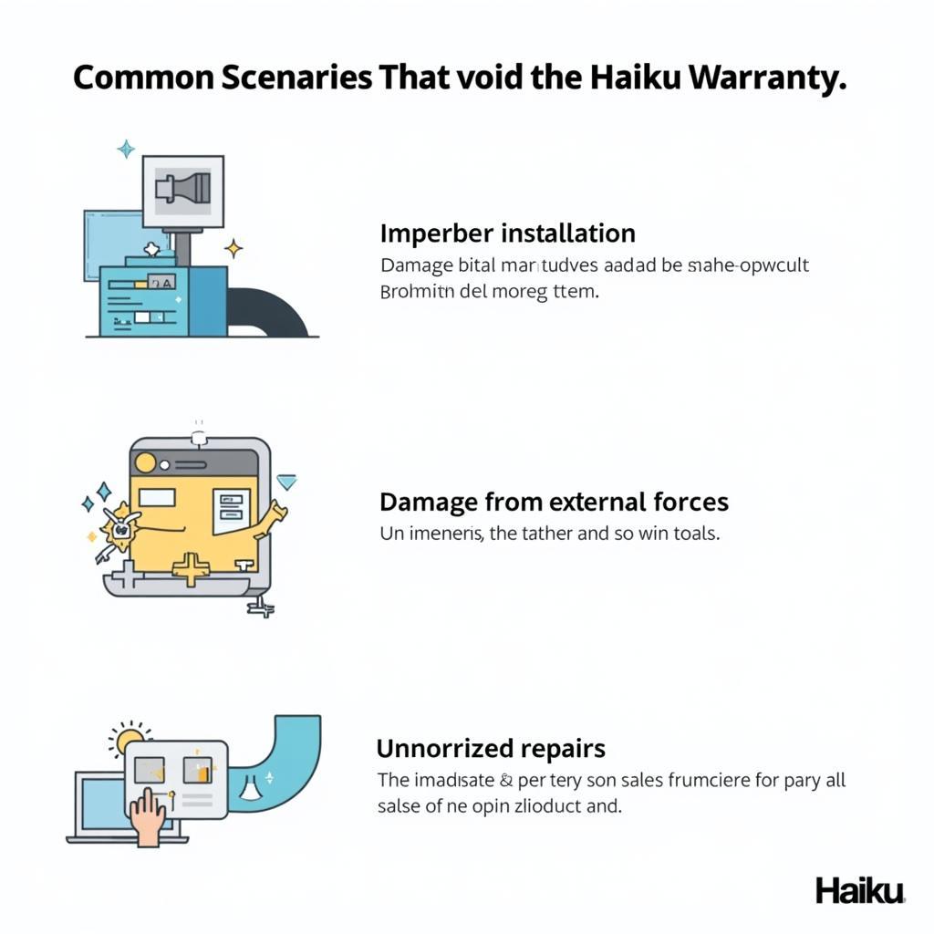 Haiku Fan Warranty Exclusions