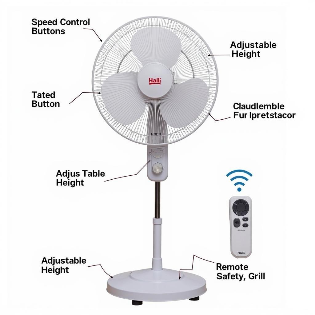 Key Features of Hali Electric Fans