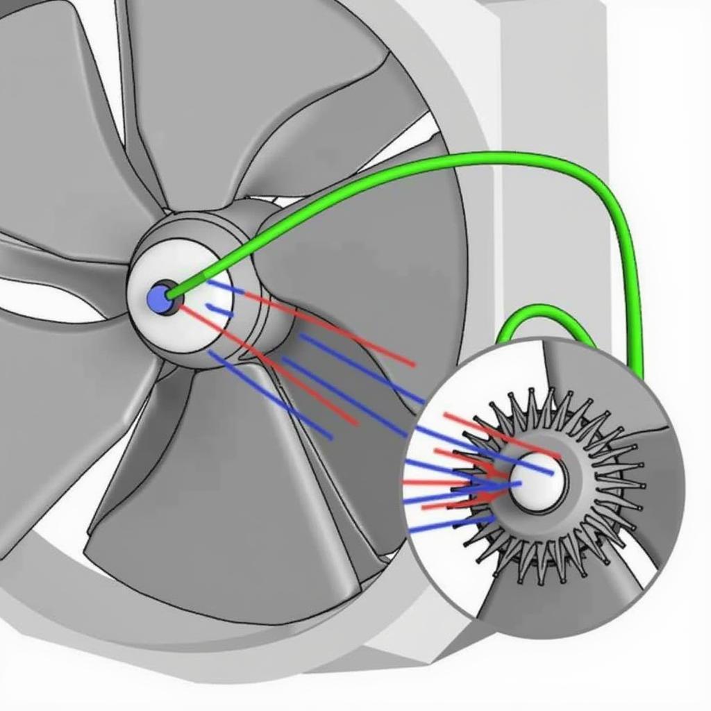 Hall Effect Sensor in Fan