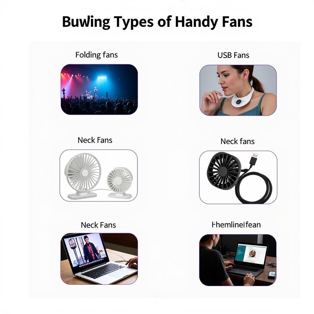 Different Types of Handy Fans