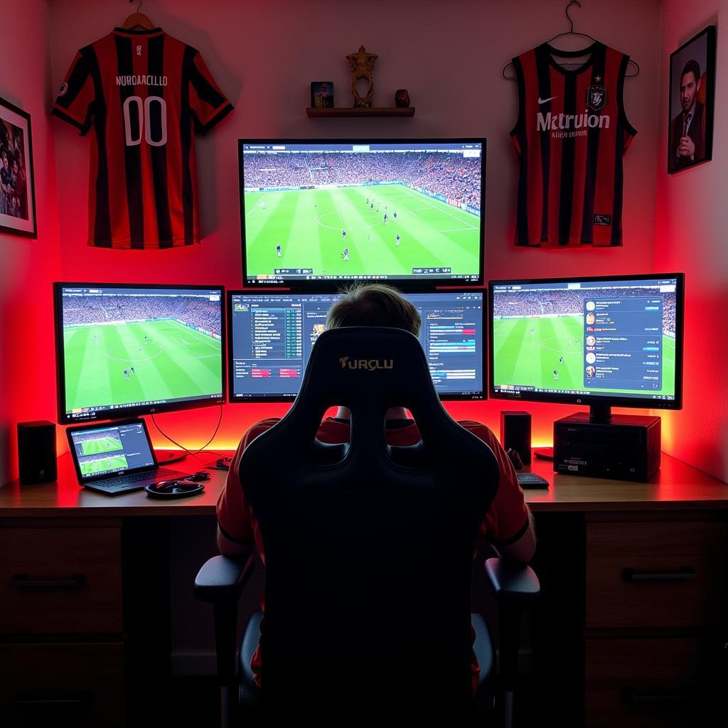 Hardcore Football Fan PC Setup